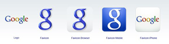 Google favicon family